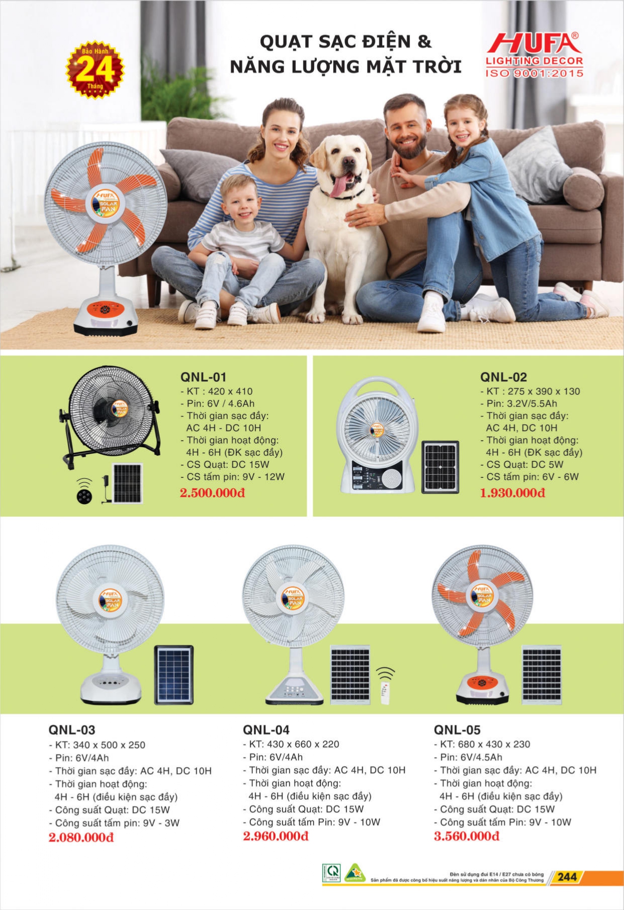 Bảng giá đèn LED HUFA 2026